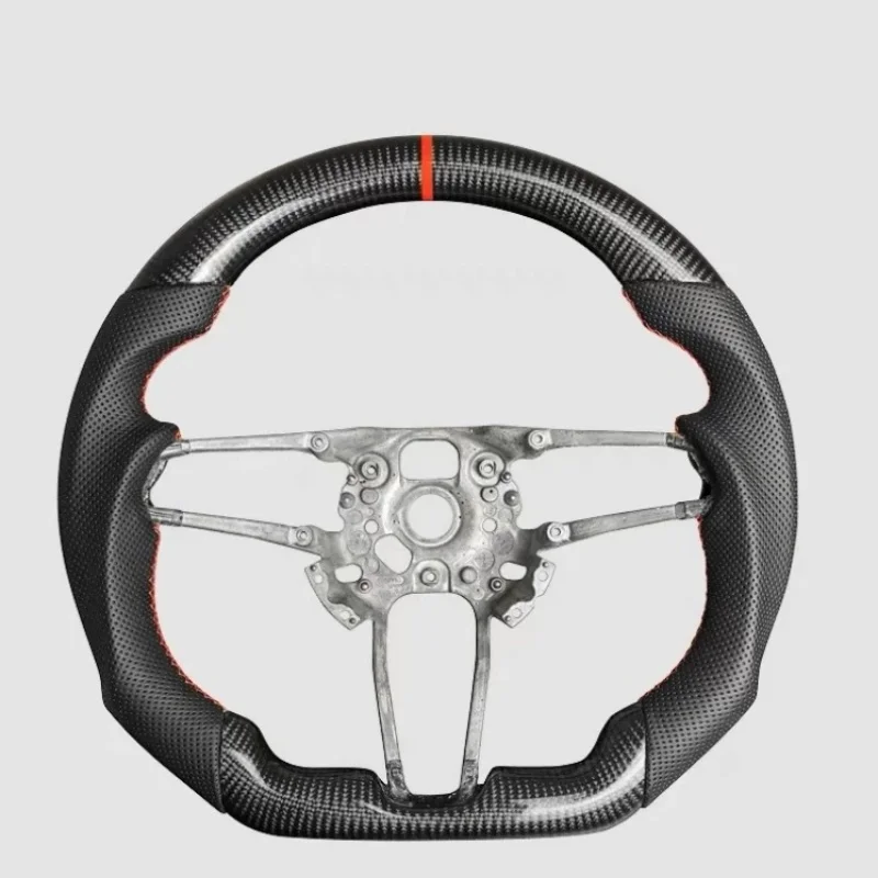 Customized Suede Leather Steering Wheel For Porsche Panamera Cayenne Macan 718 Boxster Cayman 996 911 981 958 991 view 5
