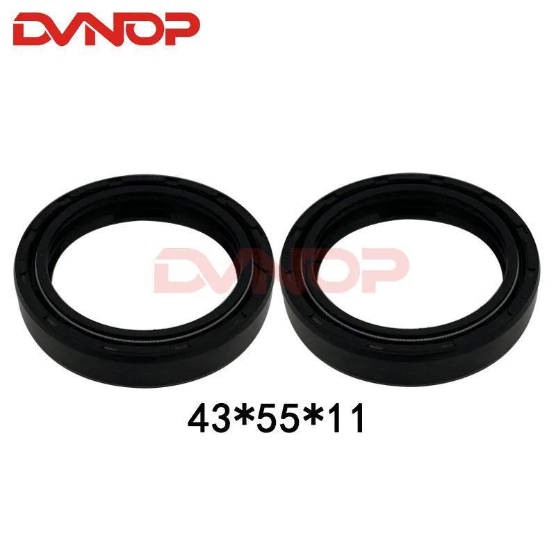 43x55x11 43 55 11 Motorcycle Part Front Fork Damper Oil Seal for YAMAHA FZS1000 FZS 1000 FZ1 2006 2007 2008 2009 2010