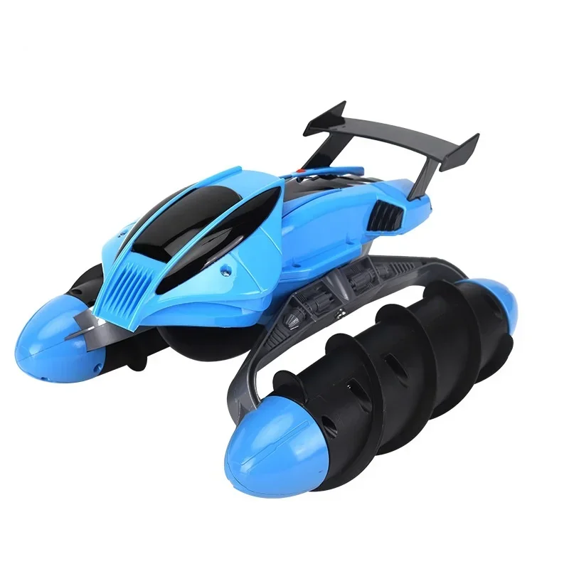 

26cm Remote-controlled Amphibious Hovercraft 2.4g Waterproof Protection Stunt Boat Children's Model Toy Adult And Youth Gift