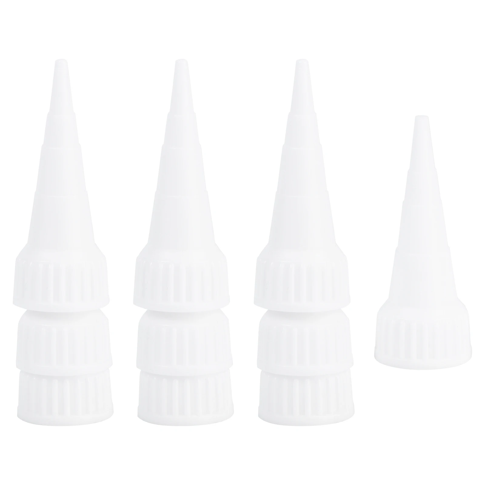 10 Pcs Special Glue Head Nozzle for Mozzle Cap Round Mouth Tip Bride Applicator