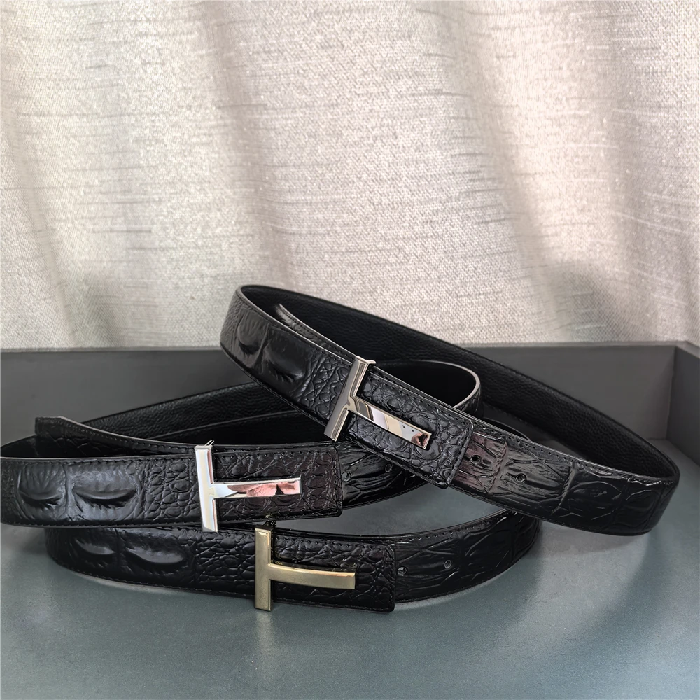 2025 High Quality 38mm Men Belt Leather Designers Trouser Fashion Brand Belt men Luxury fancy vintage Strap Belt for men jeans