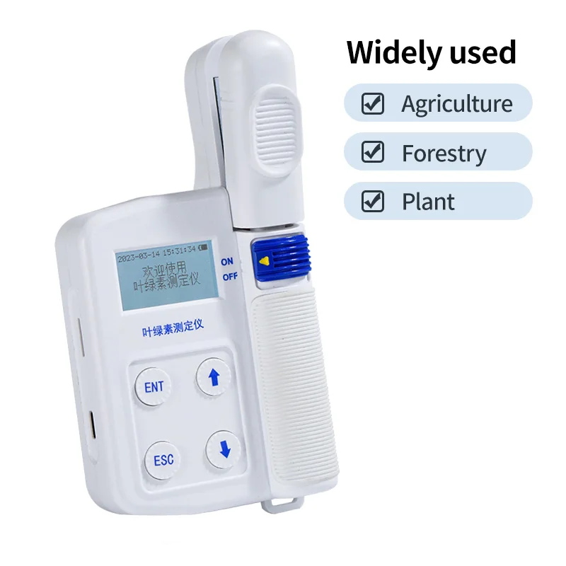 2025 휴대용 디지털 식물 엽록소 측정기 220V 온도 습도 측정 장비 (농업용 잎 영양 분석)