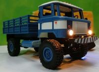 WPL Military Truck GAZ B-24 Full Scale 2.4G RC CAR Russian Military Truck GAZ-66V Remote Control Car Toys Gifts