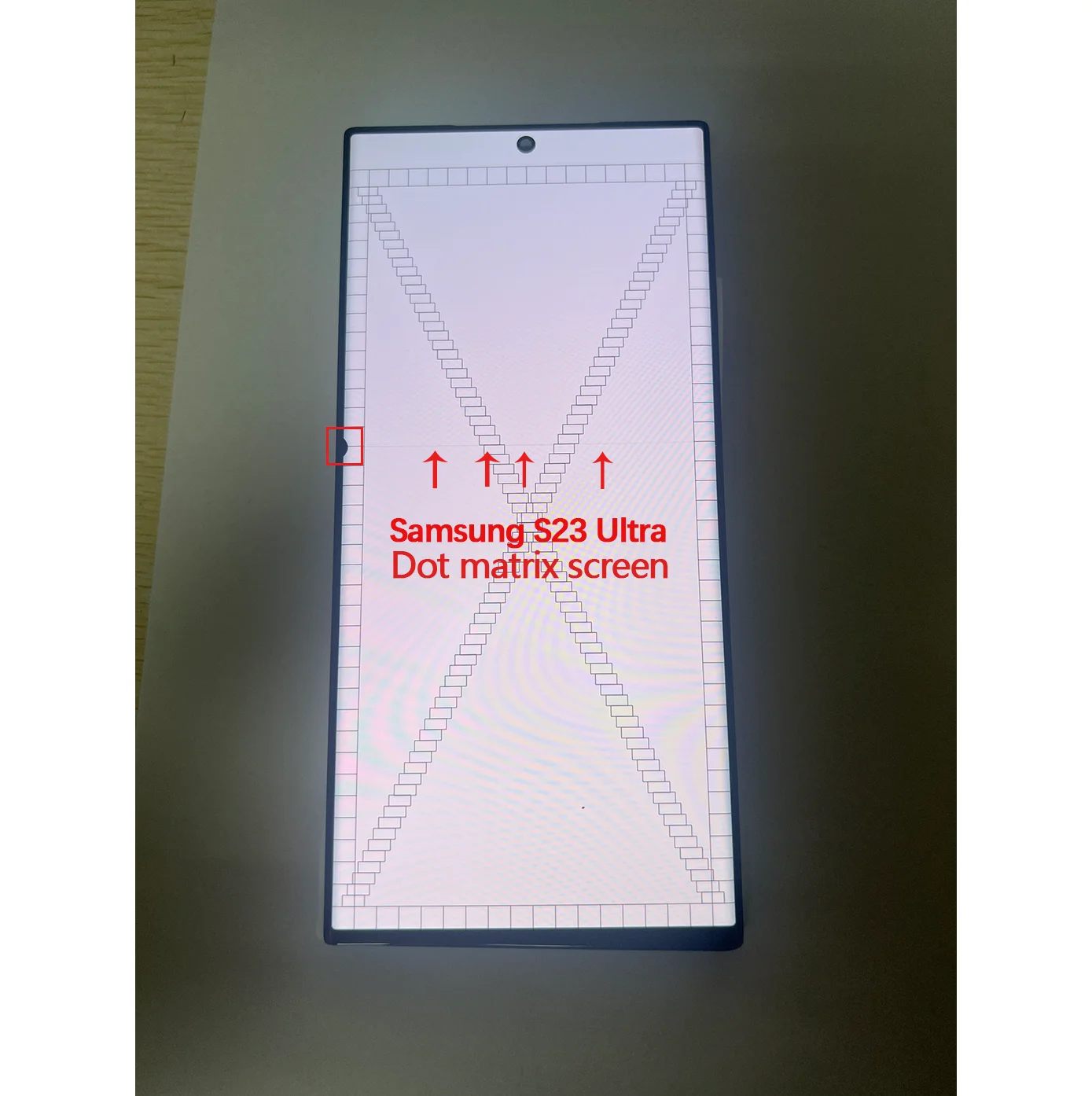 AAA+ SUPER AMOLED S23U LCD For Samsung S23 Ultra S918E S918B S918U LCD Display Touch Screen NO Frame Digitizer Assembly With Dot