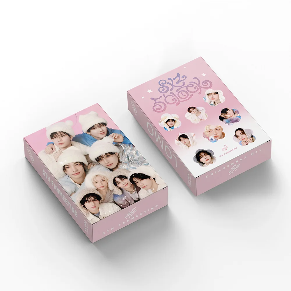 55 قطعة/المجموعة Kpop ألبوم صور SKZ'S ساعة لي تعرف Hyunjin Changbin Lomo بطاقات الصور المشجعين جمع عالية الجودة HD بطاقة بريدية #6