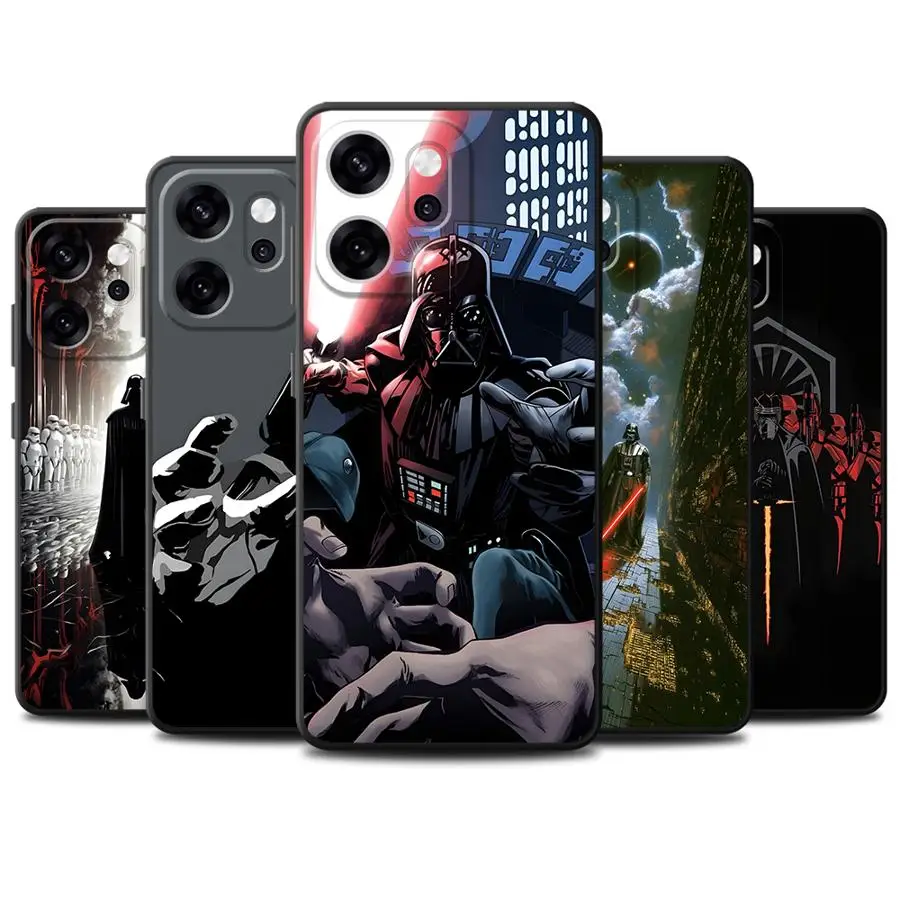 Soft Back Phone Cover Case for Oppo Reno Reno 4F 5 6 7 8 10 11 14 A93 A84 A74 A96 F9 F11 F29 A78 A76 A83 A98 Darth Vader Star