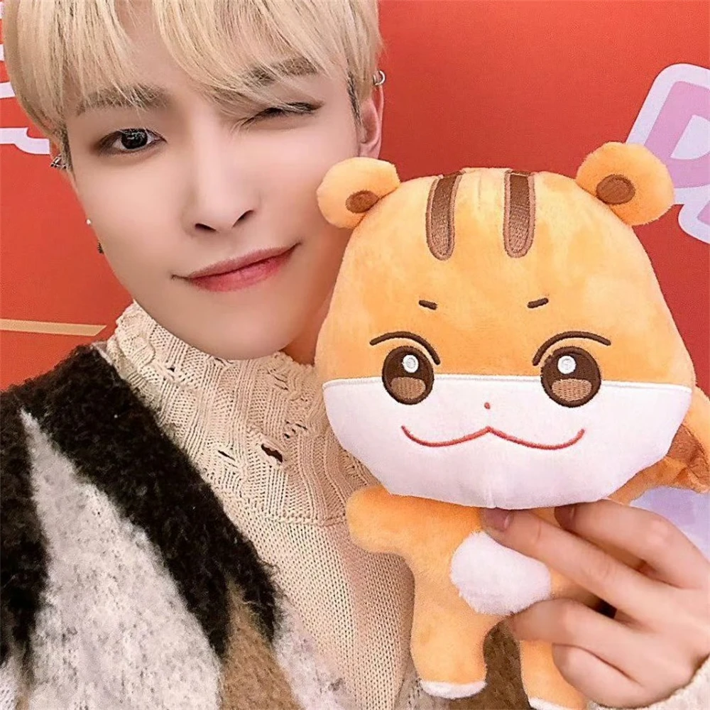 KPOP ATEEZ Plush Doll Aniteez Cartoon Animal Stuffed Toy Seonghwa Hongjoong Wooyoung Mingi Doll Sofa Ornament Fans Birthday Gift