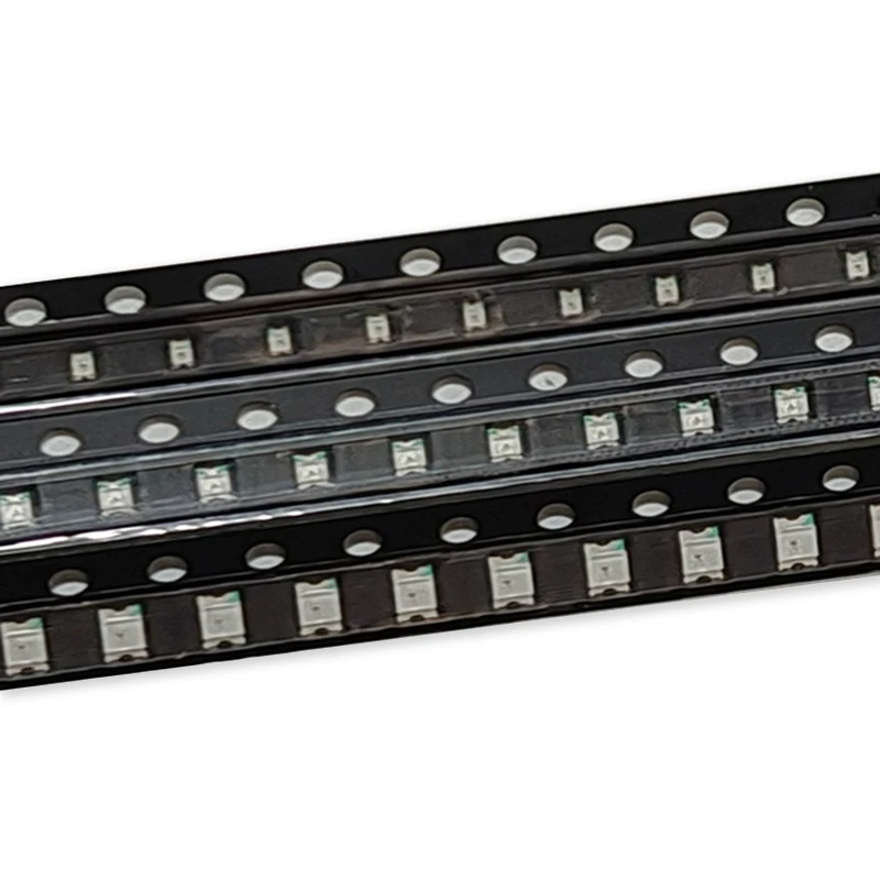 100 قطعة 0603 0805 1206 1210 3528 SMD Led أحمر أصفر أبيض أخضر أزرق صمام ثنائي باعث للضوء واضح مصباح ليد ديود