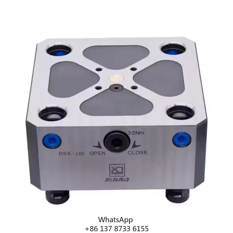 

5-Axis Riser, Height 60 Mm D96 Quick Point Plate Machine Tool Manual Chuck 5 Axis Self Centering Vise