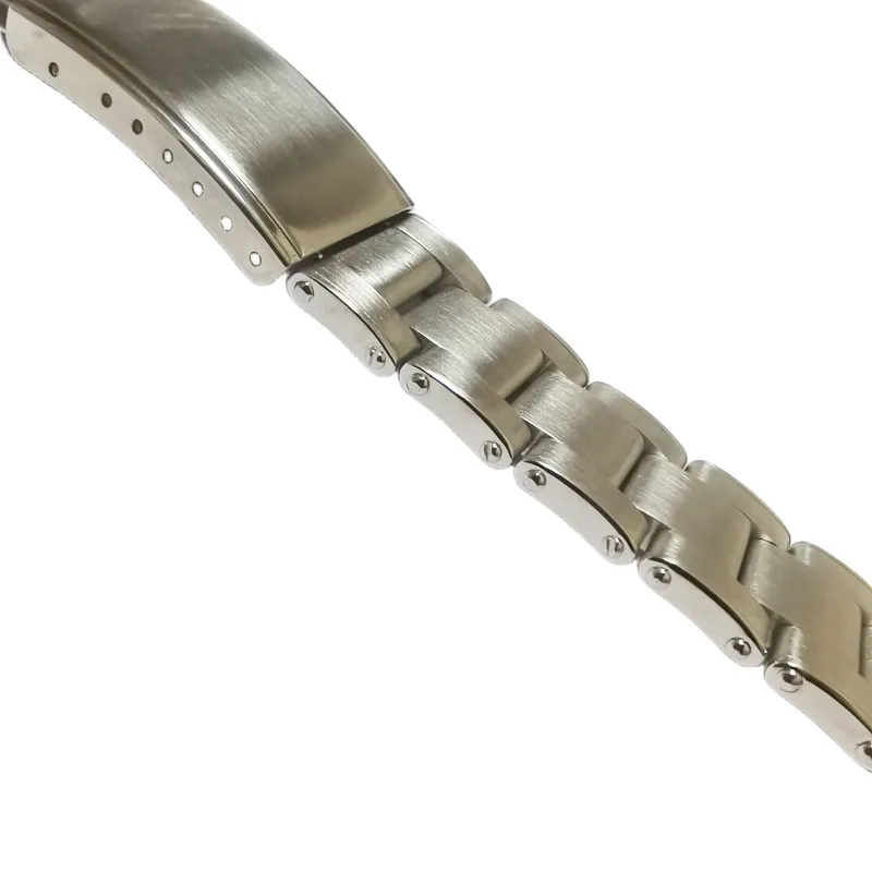 19mm 20mm 316L Stainless Steel Luxury Rivet Curved End Screws Oyster Watch Band Strap Bracelet Fit For RLX 5508 5512 5513 94110