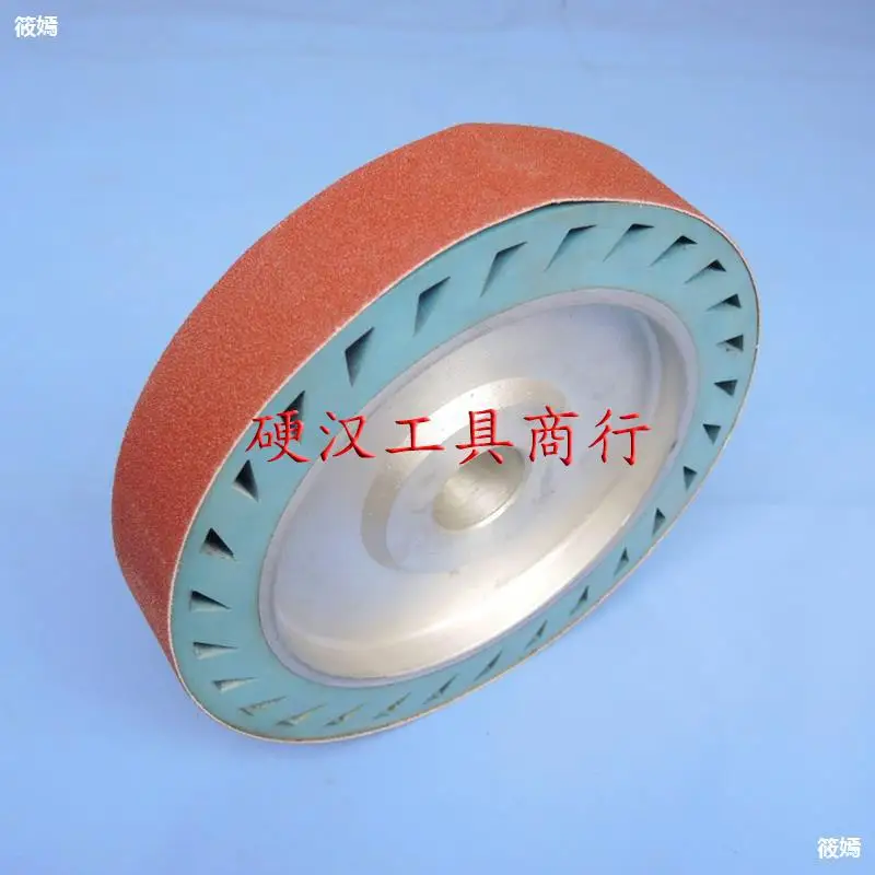 

200*40mm ID 32mm Centrifugal Rubber Elasticity Wheel 8" Expander Wheel for Sanding Belt on Grinder