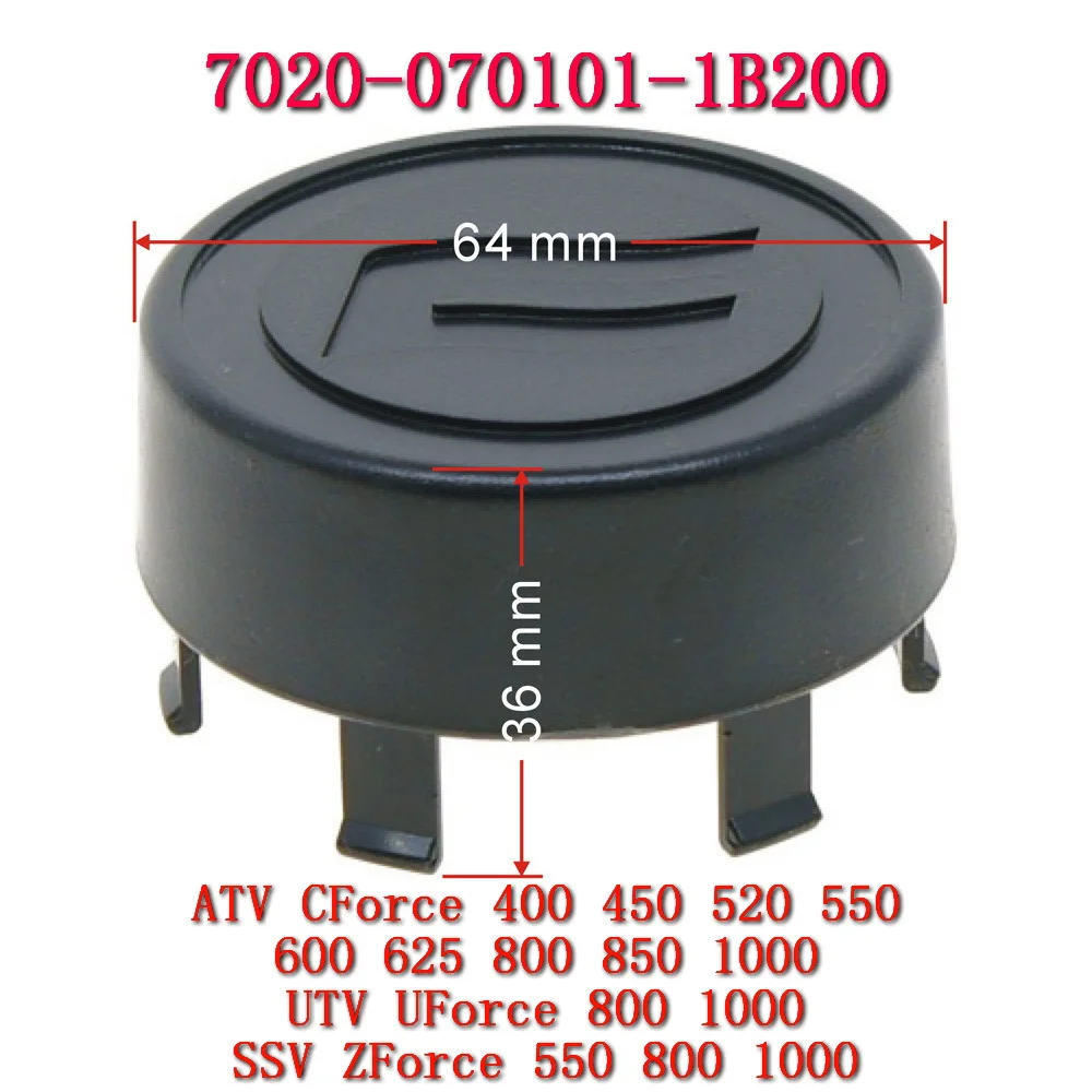 

Deco Cap for Alum. Rim 7020-070101-1B200 For CF moto CForce ZForce UForce 1000 400S 450L 450S 520L 500S 600 850XC Accessories