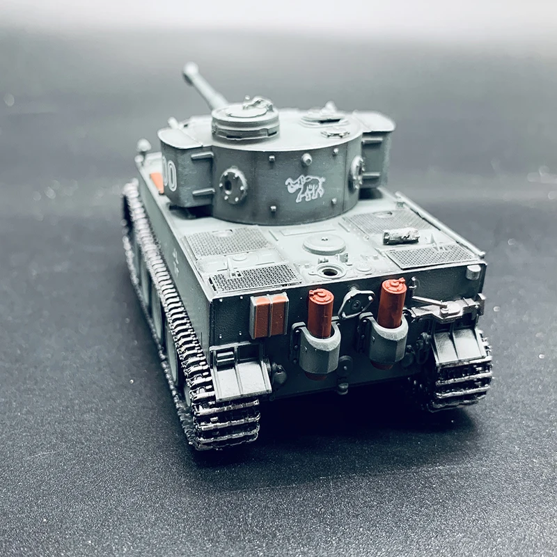 Diecast 1:72 Scale Tiger I Tank Extreme Early Type Ears Tiger Crawler Chariot Finished Model Collection Gift Toys