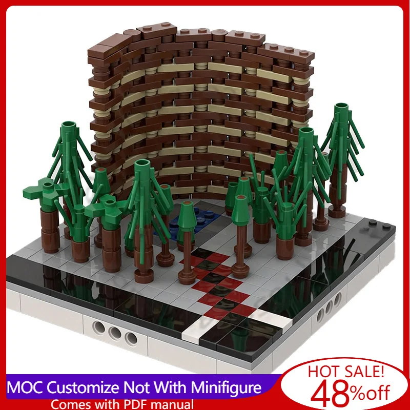 

524 PCS Building Brick Series Wynn Hotel for Mini Modular City Las Vegas MOC Customize Modular Building DIY Toy Birthday Gift