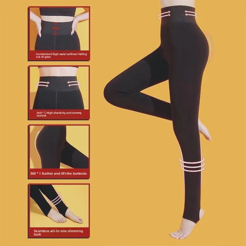 سراويل غير مرئية مفتوحة المنشعب، سراويل شتوية، ملابس خارجية نسائية من صوف الضأن، سراويل قطنية حرارية سميكة، في الهواء الطلق،