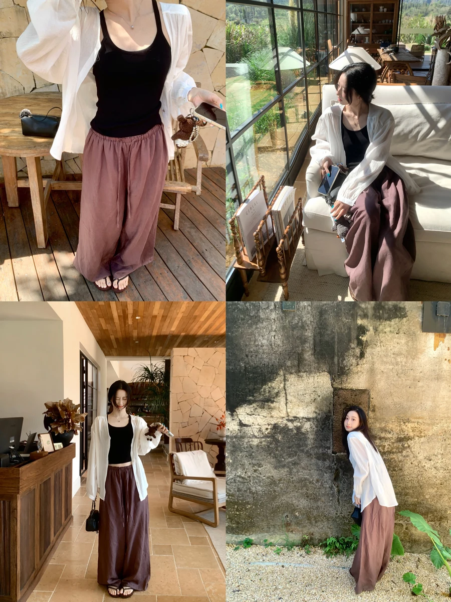 

Женская рубашка из чистого хлопка с защитой от солнца, V-образный вырез, тонкая, в повседневном стиле, модный дизайн весна-лето, дышащий топ с длинными рукавами