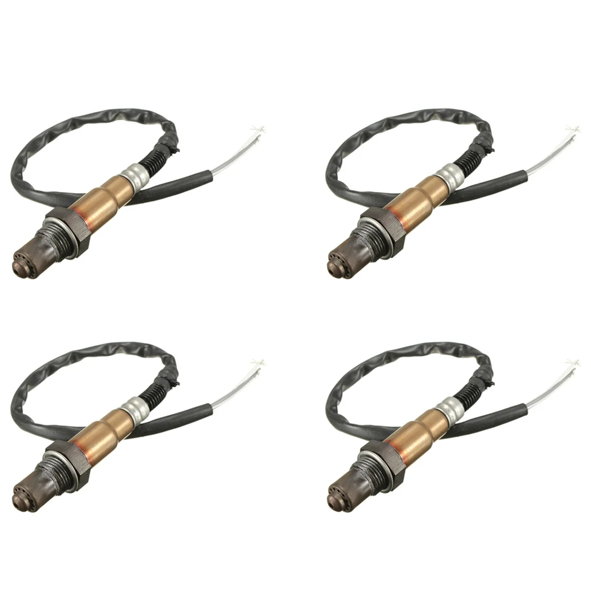 4X 4 Wire Universal Gas O2 Oxygen Sensor Lambda O2 Sensor 0258986602 0258986507 for Citroen Ford Hyundai Renault-Volvo