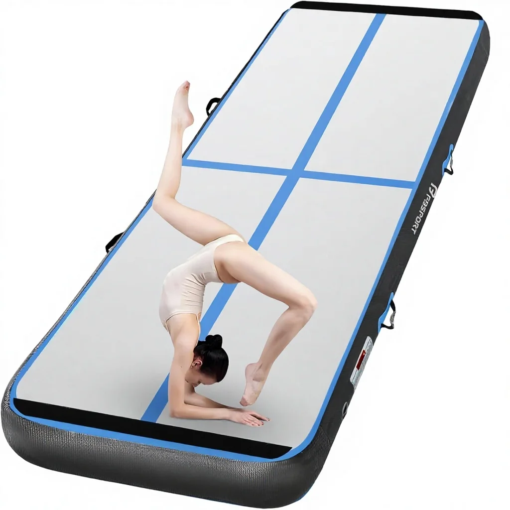 

CE Certified Inflatable Gymnastics Mat Long Air Track For Tumbling Training Home Use