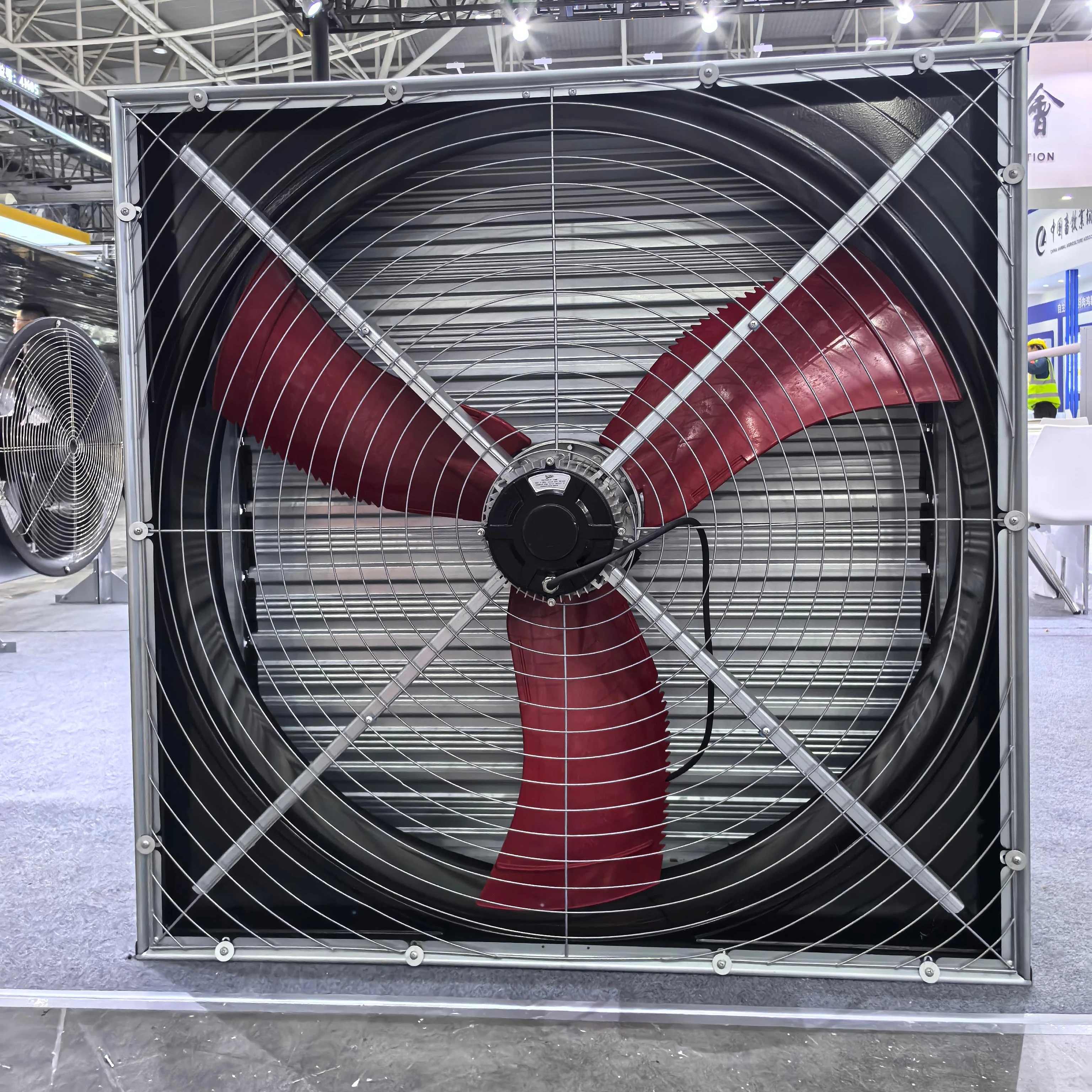 57-Inch Industrial WEG AC High Efficient Motor Push Pull Centrifugal Exhaust Fan for Chicken/Pig Farm House High 380V OEM