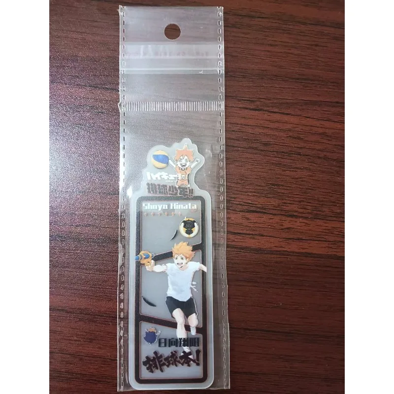 Haikyuu!! Bookmark Transparent Card Hinata Shoyo Acrylic Ticket Stub Stationery Anime Merchandise Holiday Gift Trendy Toy