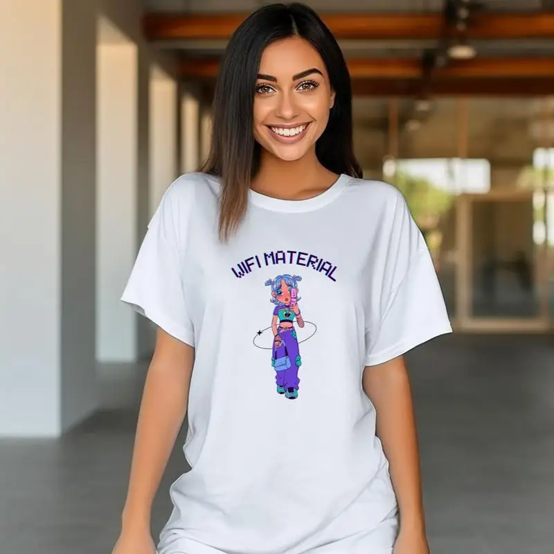 تي شيرت واي فاي مادة S 3XL