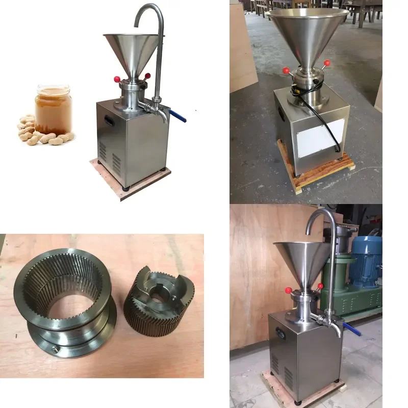 YWM Certificate Sale 50kg/hour Automatic and Multifunction Peanut Butter Making Machine/Sesame/almond Butter Machine