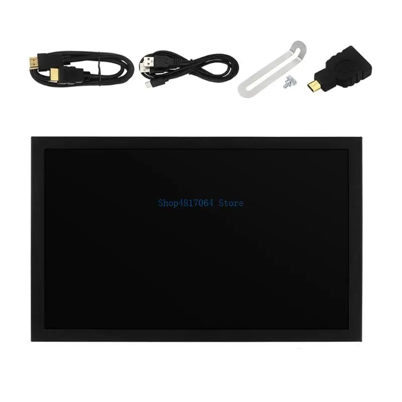 T3LB 7Inch Clear Screen Monitor HDTV-compatible VGA AV Inputs DC12V For PC RPi