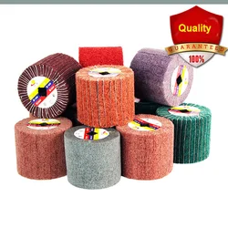 120*100*19mm Wire Drawing Polishing Abrasive Wheel for Burnishing Machine Polisher Sander