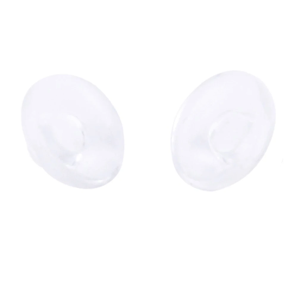 

Clip Style Nose Pads Transparent Silicone Anti Slip 9mm Diameter Eyeglass Accessories Glasses Support Comfort Sports