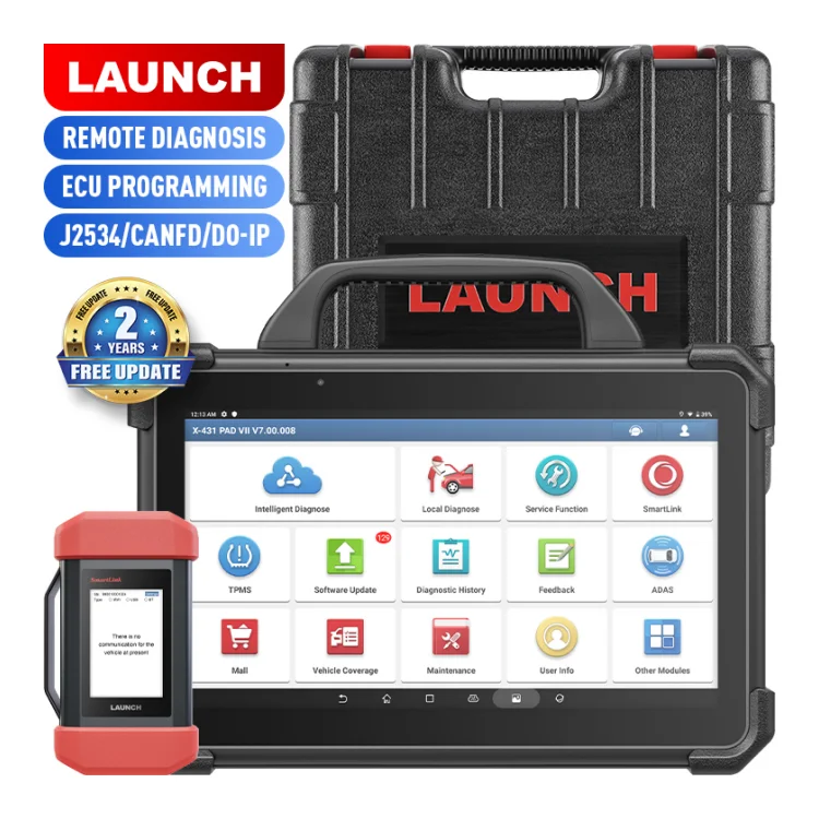 2024 launch x431 pro pad vii 7 escaner automotriz j2534 5c diagnostic machine for all vehicles obd2 scanner obd2 engine analyzer