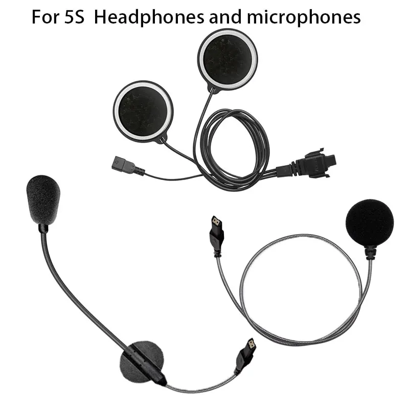 Motorcycle Camera Bluetooth Communication Device attachment For Sena 5S headphones and microphone