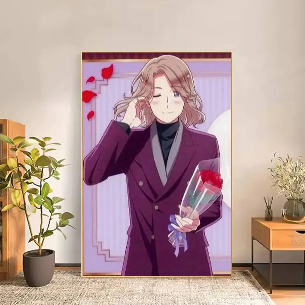 Anime Hetalia World Stars Francis Bonnefoy Poster Versatile HD Waterproof Wall Art Self-Adhesive Decor for Any Space Ideal Gift