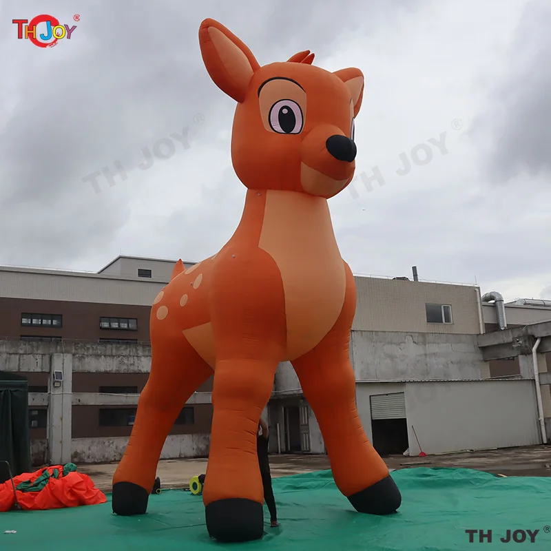 New Design 8m Giant Inflatable Rudolph Reindeer Christmas Deer