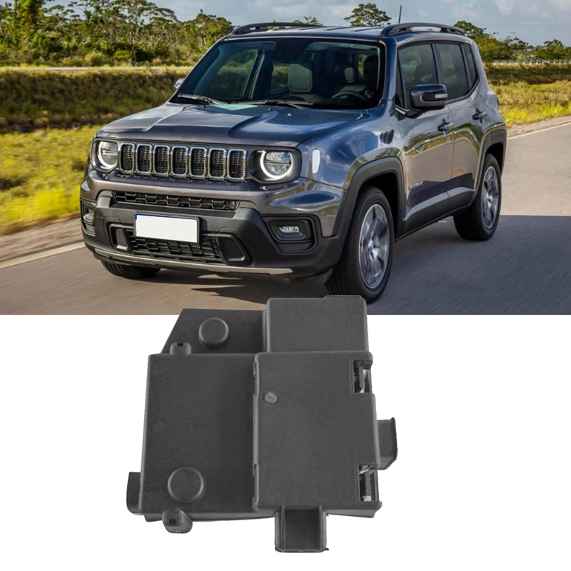 Car Battery Fuse Upper Cover Cap Accessories For Jeep Cherokee Renegade 2017-2019 68402933AA 68109570AA