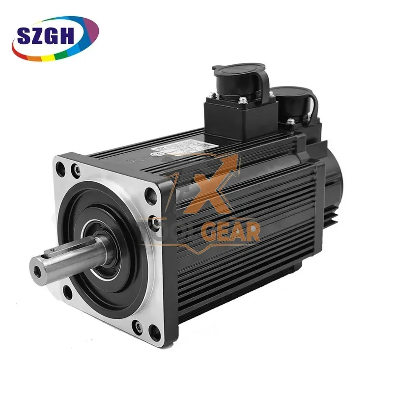 2026China*Factory* SZGH Servo Motor Support MODBUS EtherCAT CANopen 2kw 7.7NM 23bit Absolutely Encoder Ac Servo Motor for Ac view 2