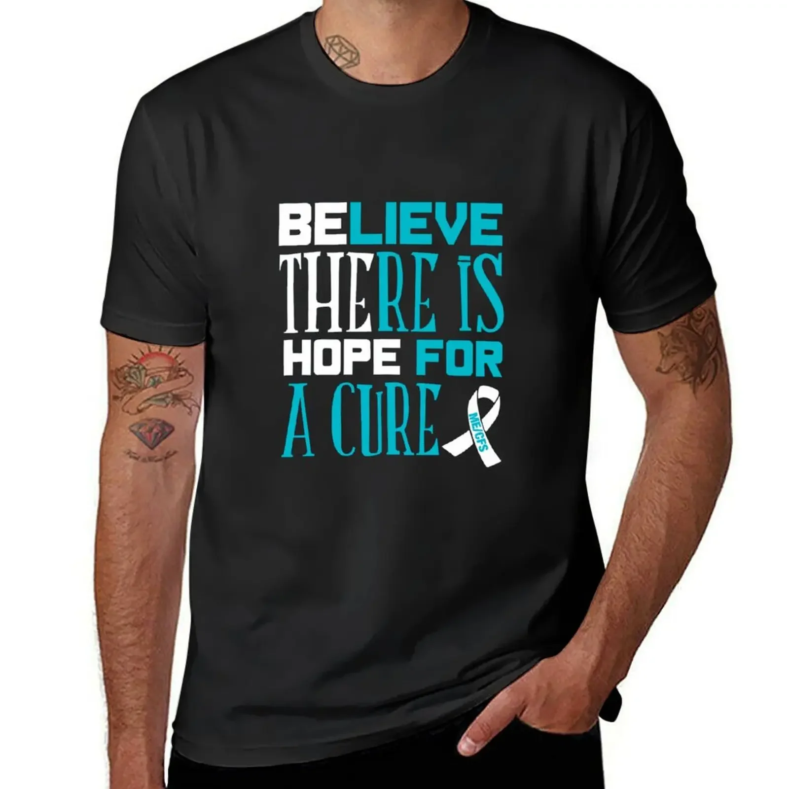 

Be The Hope (ME/CFS) T-Shirt oversized graphic tee anime clothes Funny t-shirt football t shirt men t shirts high quality