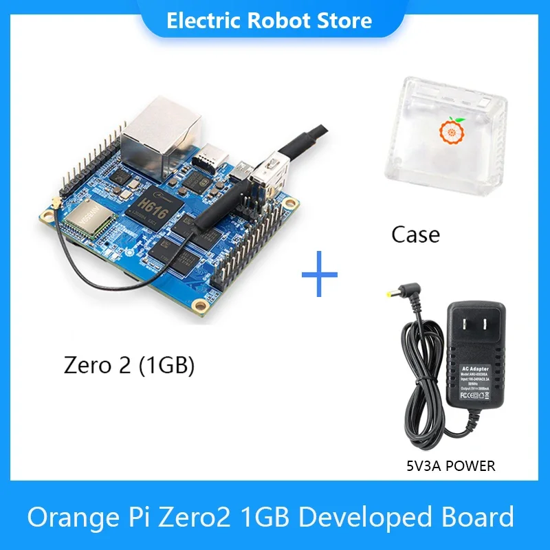 Imagem -06 - Laranja pi Zero Placa Única 1gb Computador Opcional Csse Placa de Expansão Allwinner H616 Chip