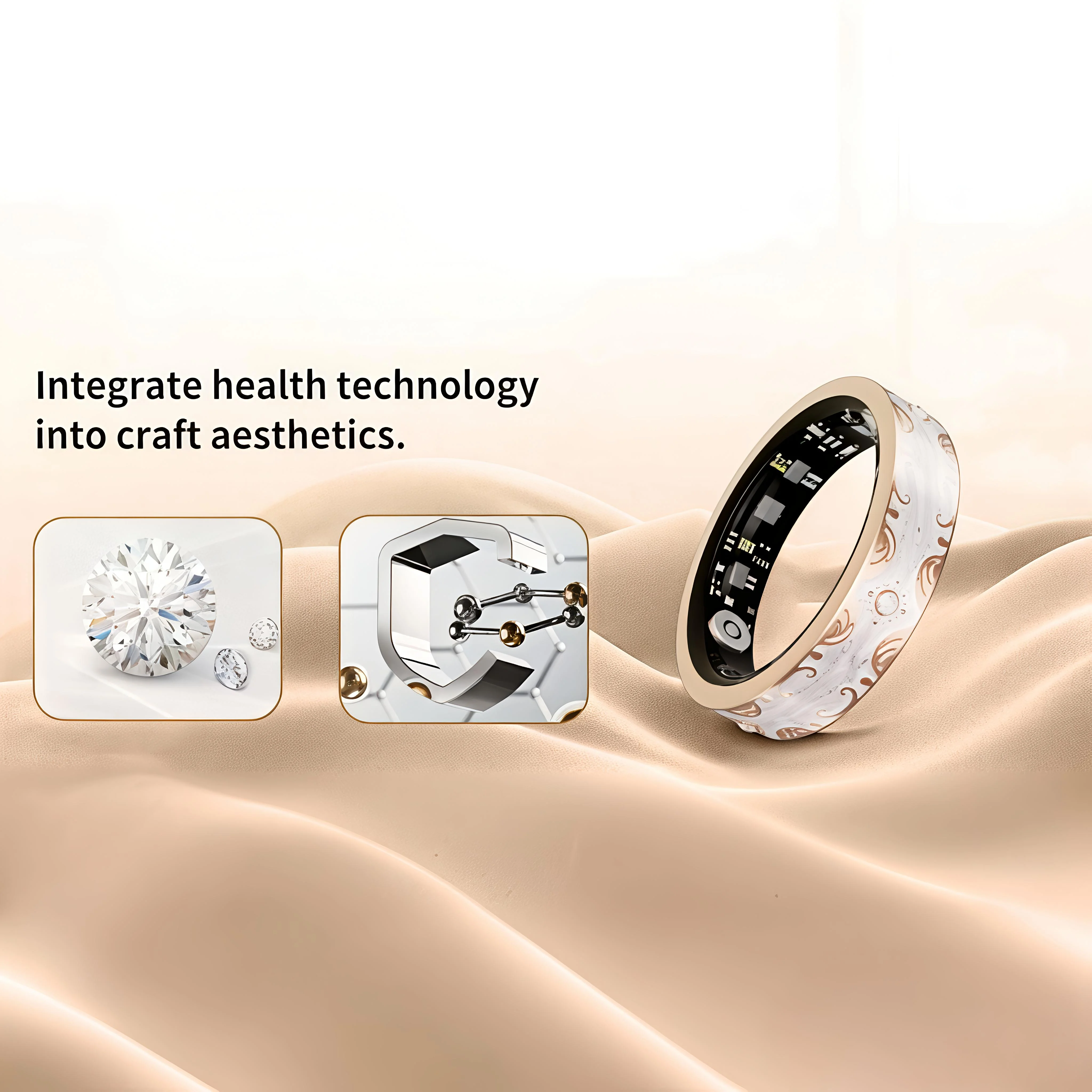 แหวนอัจฉริยะ V10 รุ่นใหม่ มีหล - Blood Pressure Monitor บทวิจารณ์และราคา
