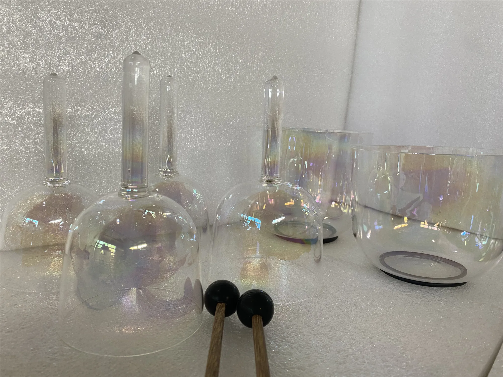 Star Linkup Customized products do not accept returns：Solfeggio Harmonics 7pcs (2 regular bowls & 5 handle bowls ) set + 2pcs bags