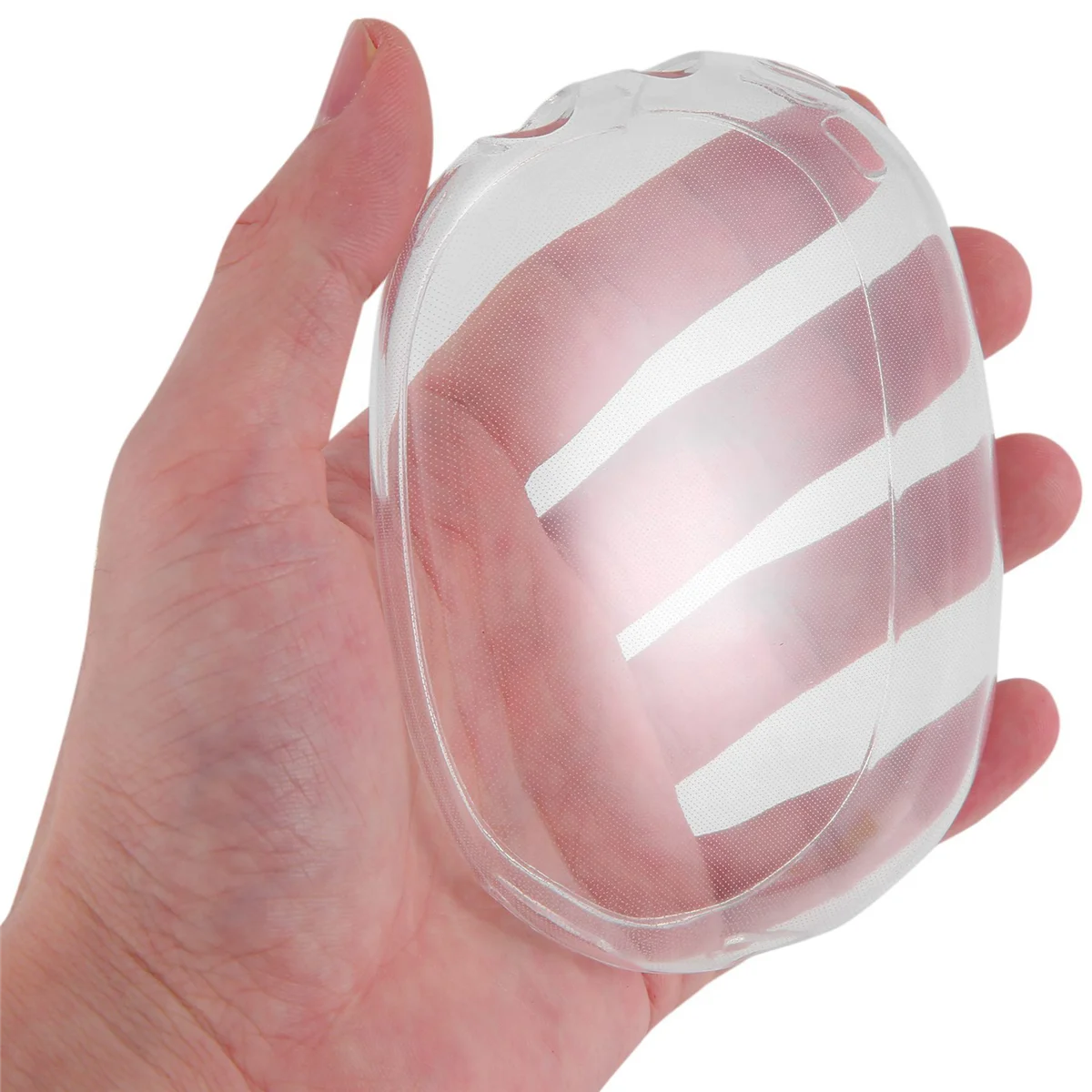 A57G-Para Airpods Max CASES Fones de ouvido Acessórios Transparente TPU Capa protetora à prova d'água