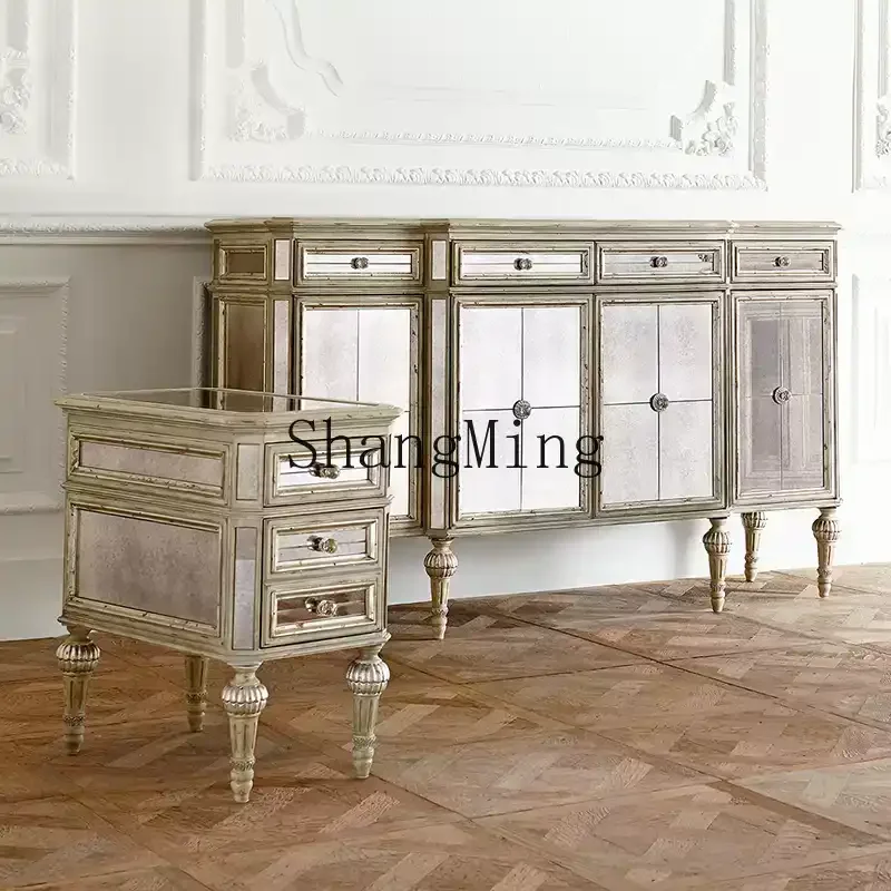 

SM dining side wine cabinet modern simple locker foyer entrance living room wall locker