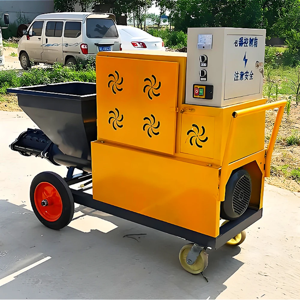 Hot Sale Low Price High Quality Cement Sprayer Hopper Concrete Tools Mortar Sprayer