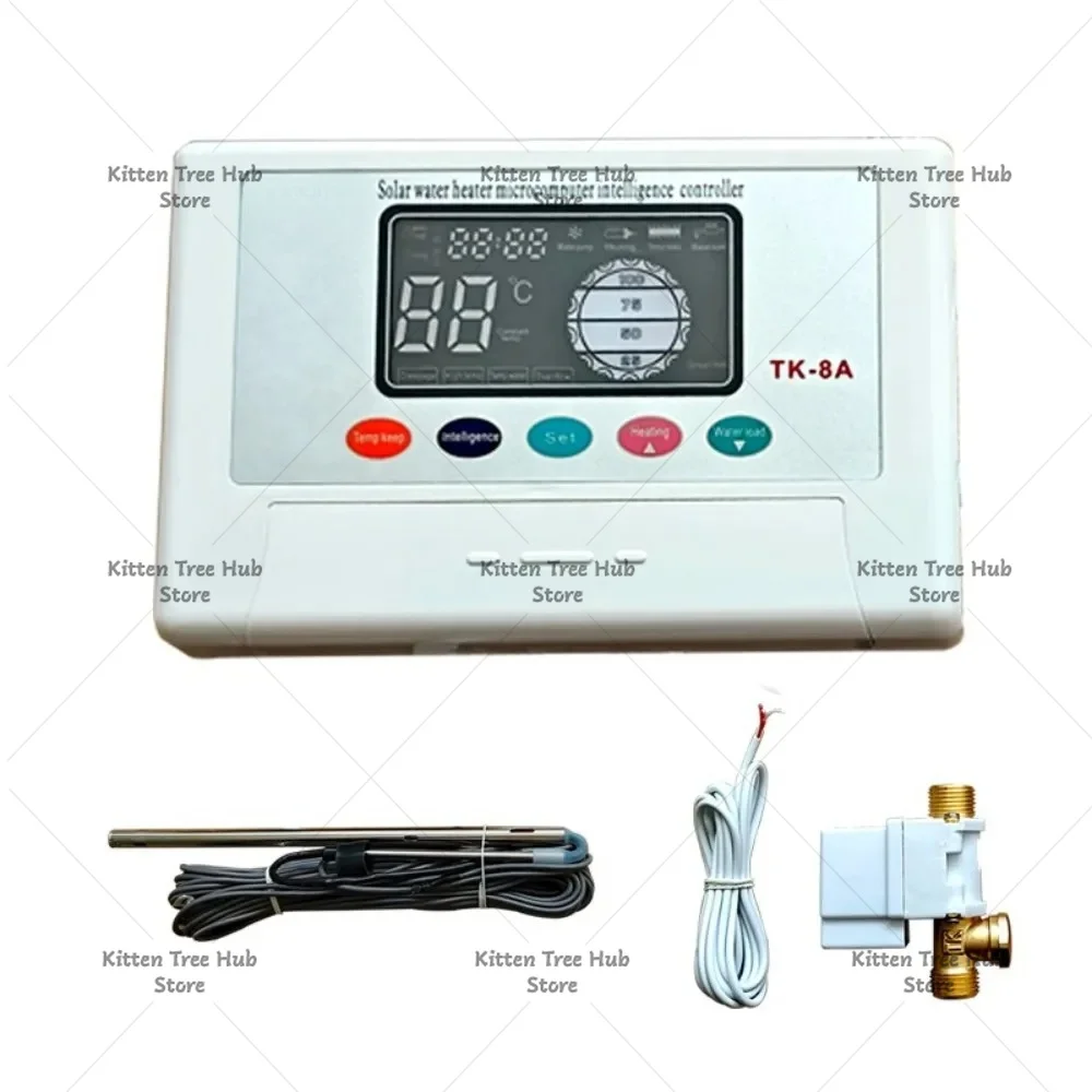 2000W Solar Water Heater Water Temperature Level Controller TK-8A Microcomputer Intelligent Heating  AC110V/AC220V