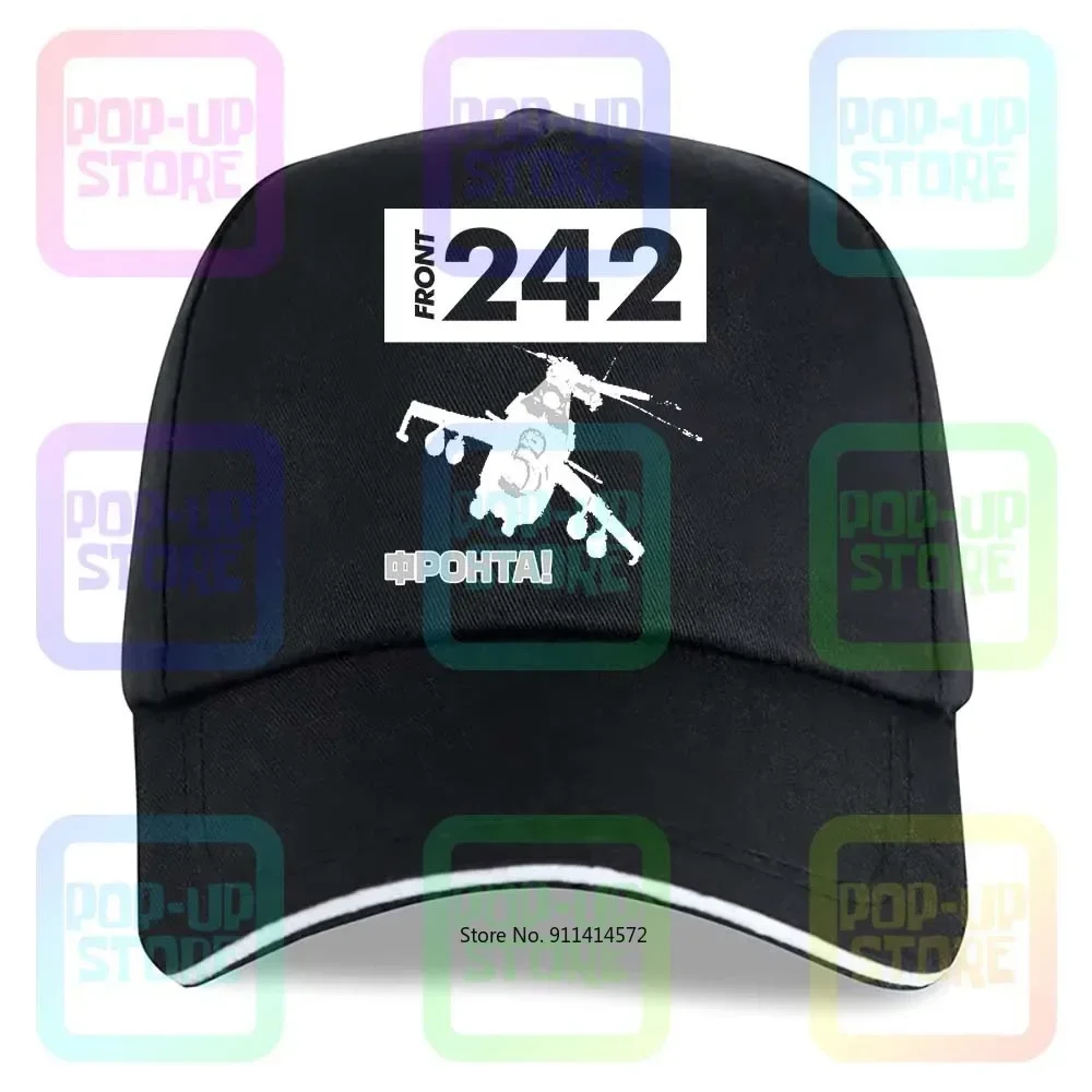 Frente 242 Gre Fronta! Hubschrauber Helicóptero Ebm Fla Vac Covenant Boné de algodão para motorista de caminhão Boné de beisebol para homens e mulheres