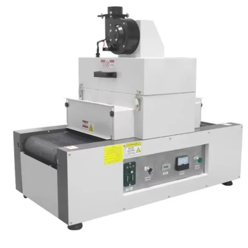 Ultime vendite caldeUttrezzatura per polimerizzazione UV ultravioletta Colla UV Essiccatore per inchiostro Piccola fabbrica di macchine per polimerizzazione UV a LED da tavolo