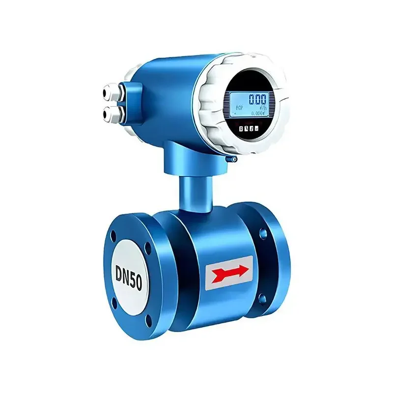 

Intelligent Electromagnetic Flowmeter Sewage Liquid Mud Flowmeter Pipe Insertion Split Electronic Flow Sensor