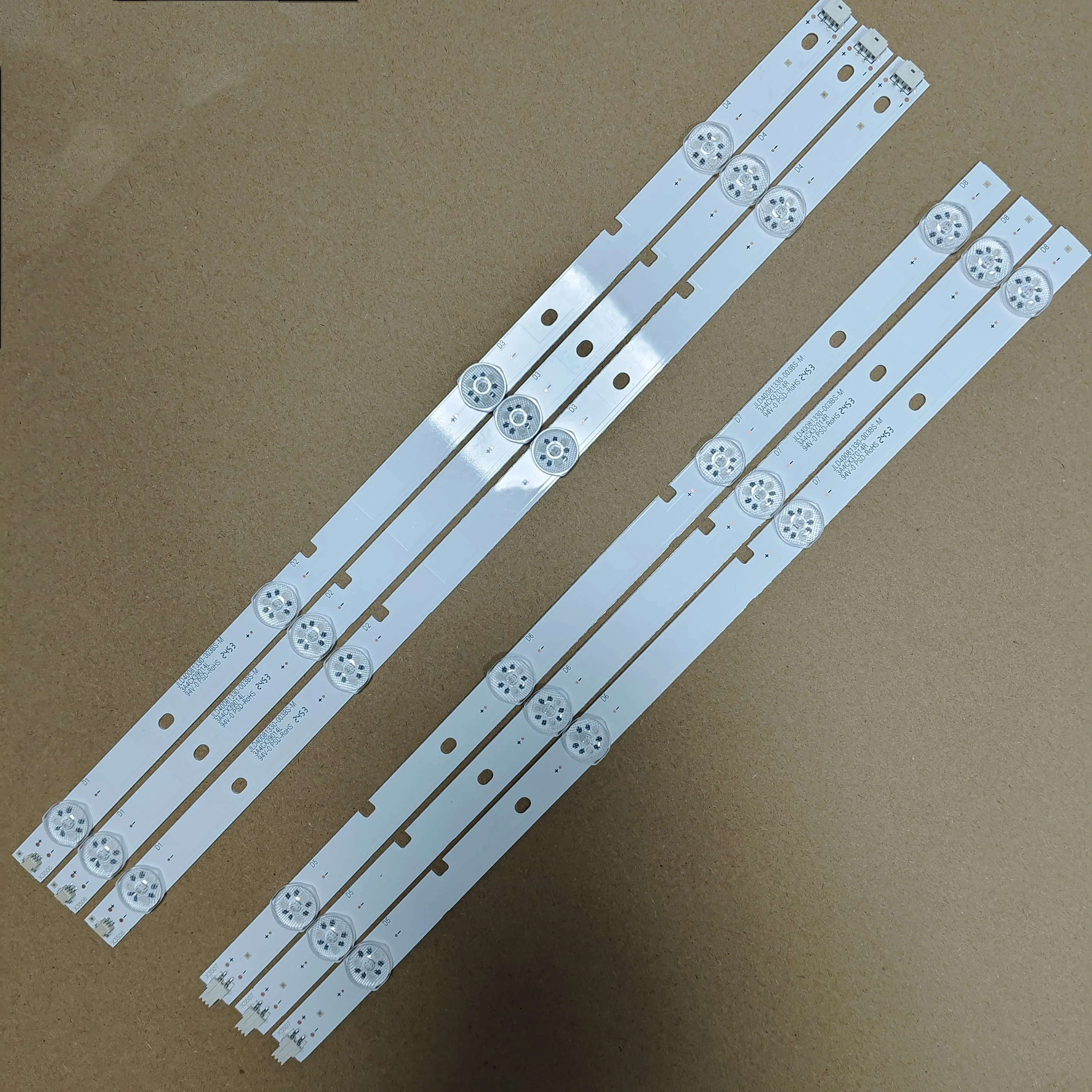 LED strip for 40'' TV JL.D40081330-003BS-M Hisense H40M2100C H40M2600 JHD400DF-E31 40H3C1 40H3B Sharp LC-40LB480U NS-40D510NA19