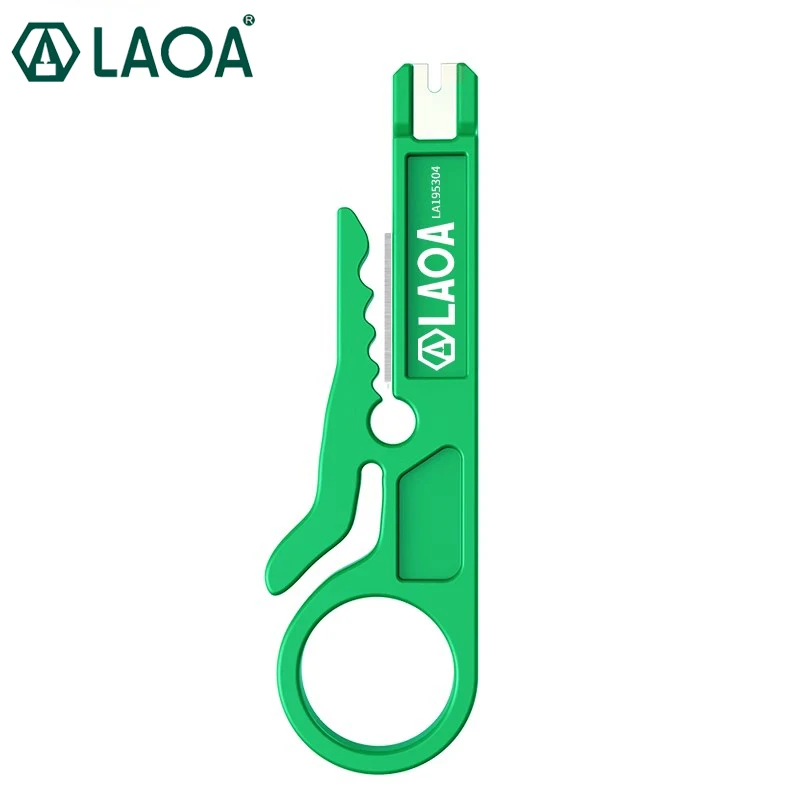 LAOA Crimper Punch Down Tool Multi-function Module Network Cable Crimping Cutting Impact Tools Wire Stripper