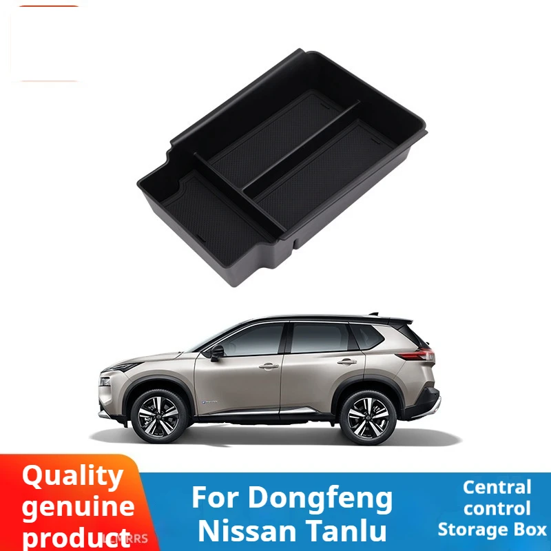 For 2024 Dongfeng Nissan Exploration Center Control Storage Box Armrest Box Storage Storage Box Automotive Supplies