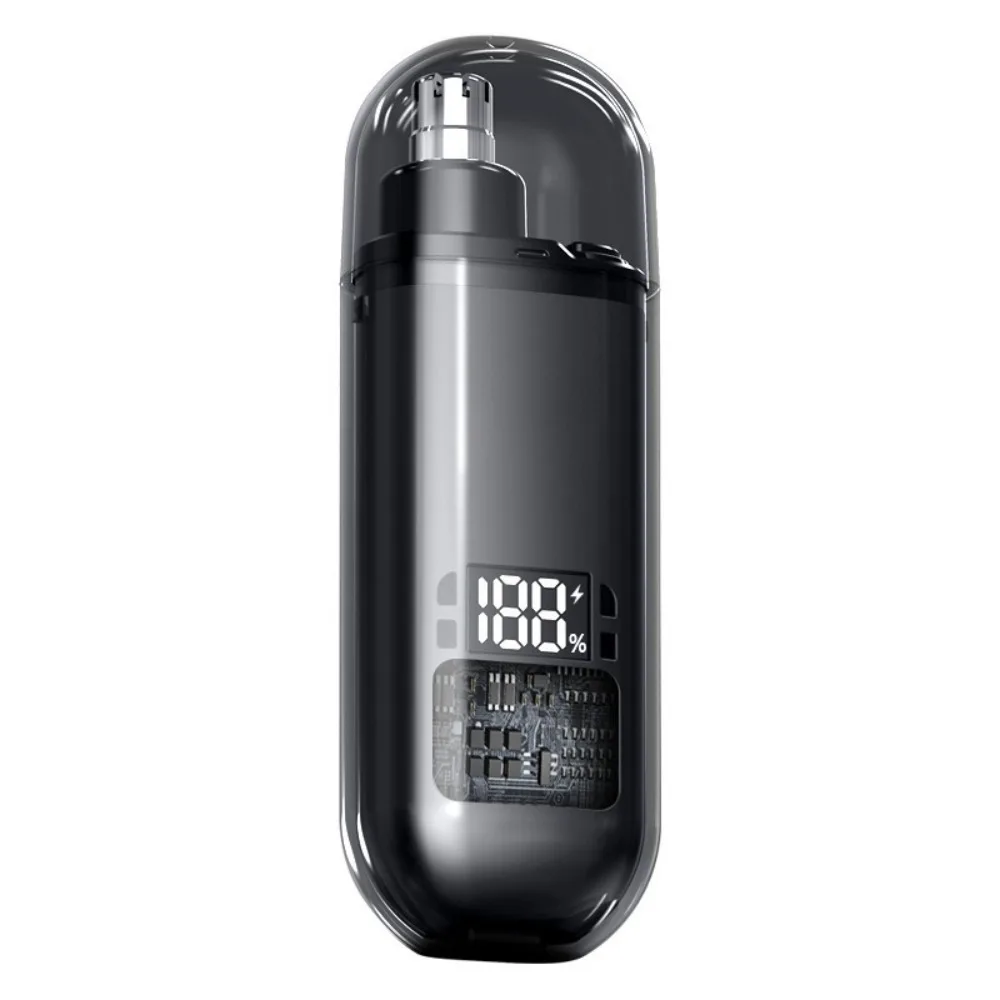 

2 In 1 Electric Portable Ear And Nose Hair Trimmer Clipper Professional Painless Portable Eyebrow For Men